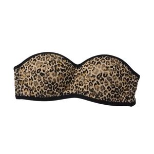 Victoria's Secret PINK Bandeau Bralette Leopard  XS
